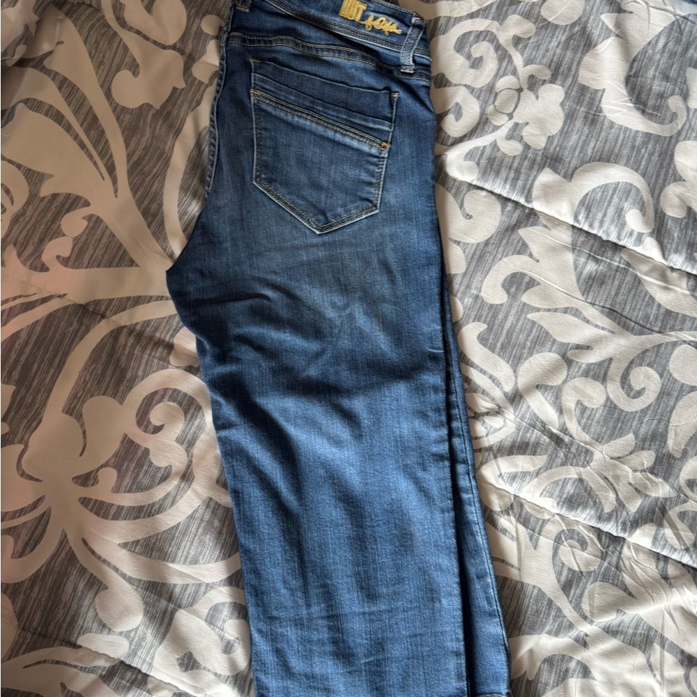 Kut from the Kloth Women's Crop Blue Jeans